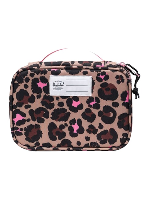 HERITAGE Astuccio con maniglia leopard scribble - Astucci e Accessori