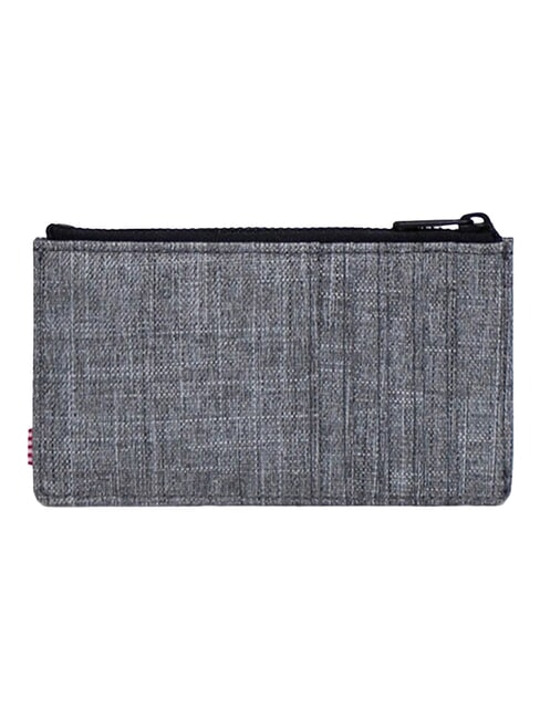OSCAR Portacarte piatto con portamonete RAVEN CROSSHATCH - Portafogli Donna