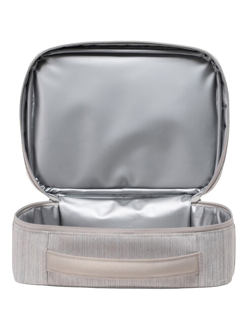 POP QUIZ Porta pranzo LIGHT GREY CROSSHATCH/WHITE RU - Porta tablet & Organizer