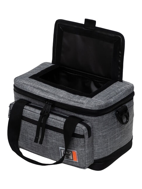 POP QUIZ Porta pranzo con tracolla RAVEN CROSSHATCH - Porta tablet & Organizer