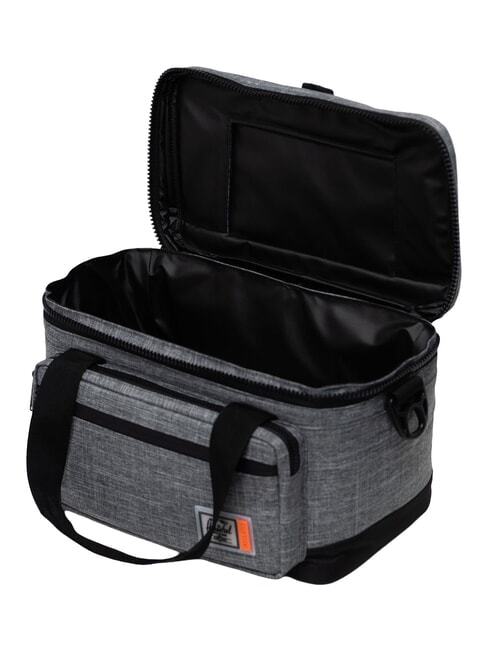 POP QUIZ Porta pranzo con tracolla RAVEN CROSSHATCH - Porta tablet & Organizer