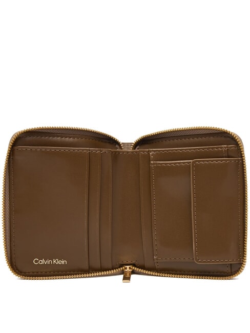 COATED EMBLEM Portafoglio Small desert taupe aop - Portafogli Donna