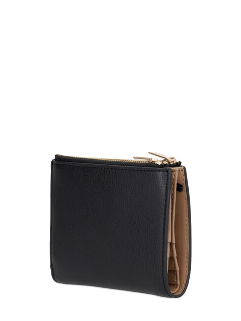 EMBOSSED LOGO Portafoglio Small black/toasted coconut - Portafogli Donna