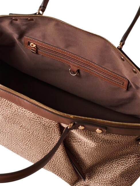 FRAME Borsa bauletto a mano, con tracolla beige brown - Borse Donna