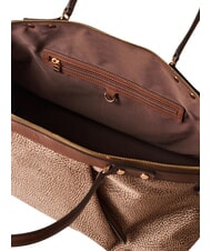 BORBONESE FRAME Borsa bauletto a mano, con tracolla beige brown - Borse Donna - 4
