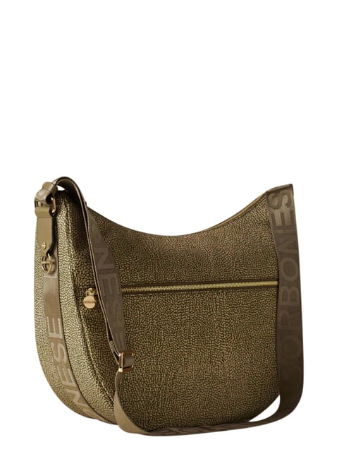 LUNA BAG MEDIUM Sacca a tracolla olive - Borse Donna