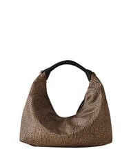 BORBONESE PLIE Borsa hobo a spalla OP/NATURALE/NERO - Borse Donna - 2
