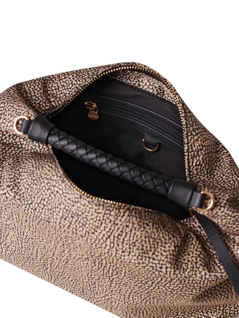 PLIE Borsa hobo a spalla OP/NATURALE/NERO - Borse Donna