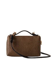 BORBONESE GEMINI Borsa mini, a mano con tracolla op naturale/nero - Borse Donna - 3