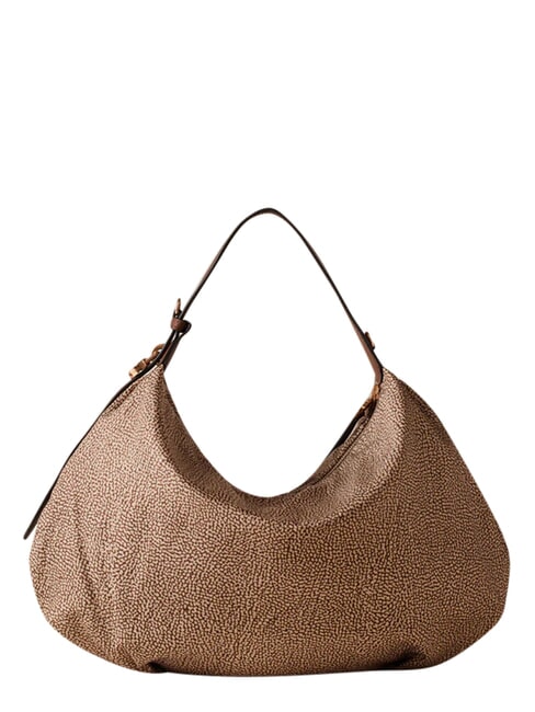 PRIVE Borsa a spalla beige brown - Borse Donna