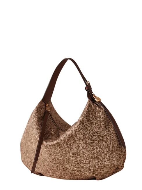 PRIVE Borsa a spalla beige brown - Borse Donna