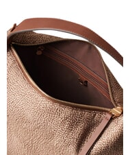 BORBONESE PRIVE Borsa a spalla beige brown - Borse Donna - 5