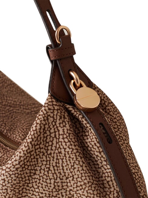 PRIVE Borsa a spalla beige brown - Borse Donna