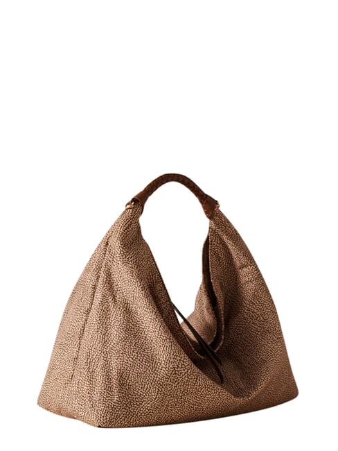 PLIE Borsa hobo media beige brown - Borse Donna