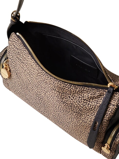 POCHE Borsa a spalla OP/NATURALE/NERO - Borse Donna