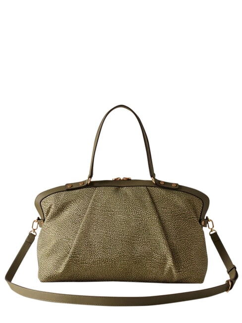 FRAME Borsa bauletto a mano, con tracolla olive - Borse Donna