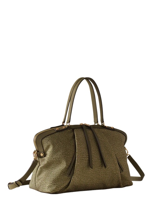 FRAME Borsa bauletto a mano, con tracolla olive - Borse Donna