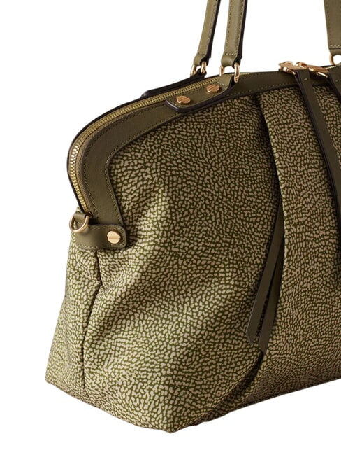 FRAME Borsa bauletto a mano, con tracolla olive - Borse Donna
