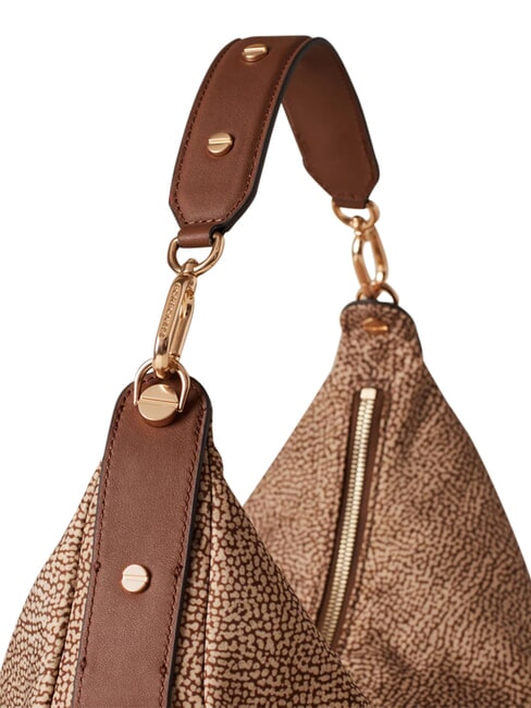 FRAME Borsa a spalla beige brown - Borse Donna
