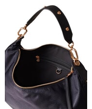 BORBONESE FRAME Borsa a spalla dark black - Borse Donna - 4