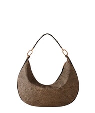 BORBONESE FRAME Borsa a spalla OP/NATURALE/NERO - Borse Donna - 2