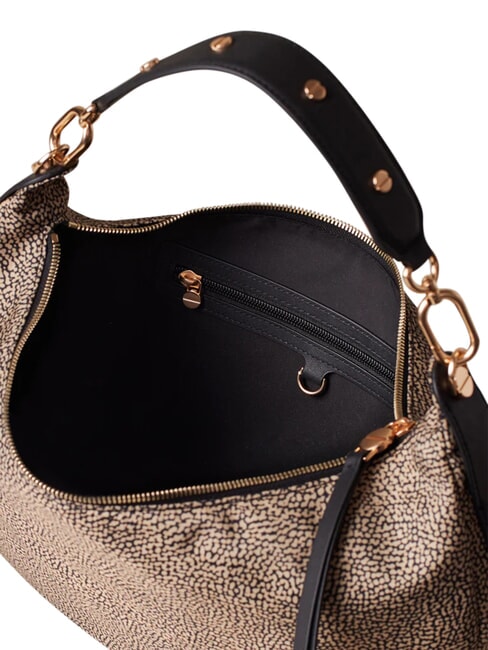 FRAME Borsa a spalla OP/NATURALE/NERO - Borse Donna