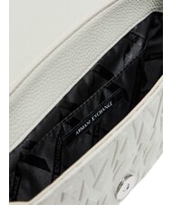 ARMANI EXCHANGE A|X CHARM Mini Bag a tracolla off white - Borse Donna - 4