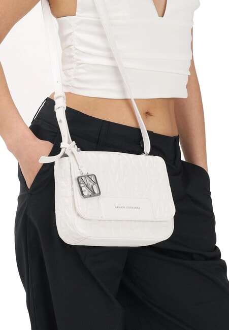 A|X CHARM Mini Bag a tracolla off white - Borse Donna