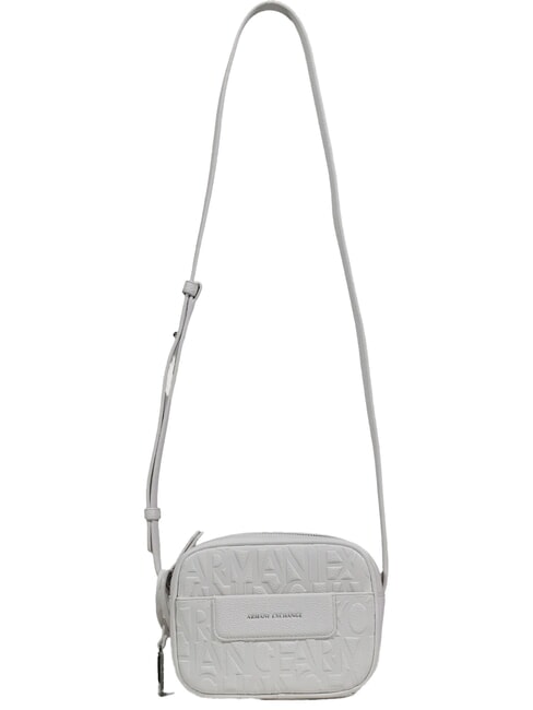 LIZ PEBBLE Borsa camera case logo in rilievo off white - Borse Donna