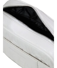 ARMANI EXCHANGE LIZ PEBBLE Borsa camera case logo in rilievo off white - Borse Donna - 4