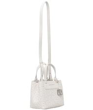 ARMANI EXCHANGE A|X CHARM Mini Bag a mano, con tracolla off white - Borse Donna - 3