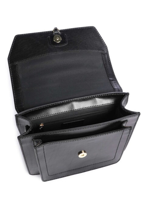 ELBA Borsetta a tracolla, in pelle Nero Oro - Borse Donna