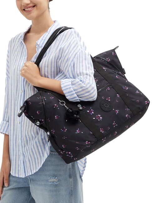 ART Borsa a spalla grande night flower - Borse Donna