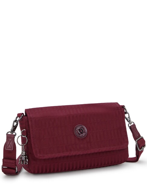 ARAS  Borsa a tracolla maroon tile jacquard - Borse Donna