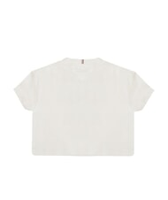 TOMMY HILFIGER TH KIDS T-Shirt in cotone white - T-shirt Bambino - 3