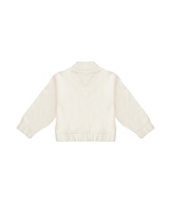 TOMMY HILFIGER TH KIDS Felpa full zip ancient white - Felpe Bambini - 3