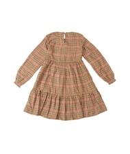 TOMMY HILFIGER TH KIDS Abito Bambina shepard check/ magenta beige - Vestiti Bambine - 3