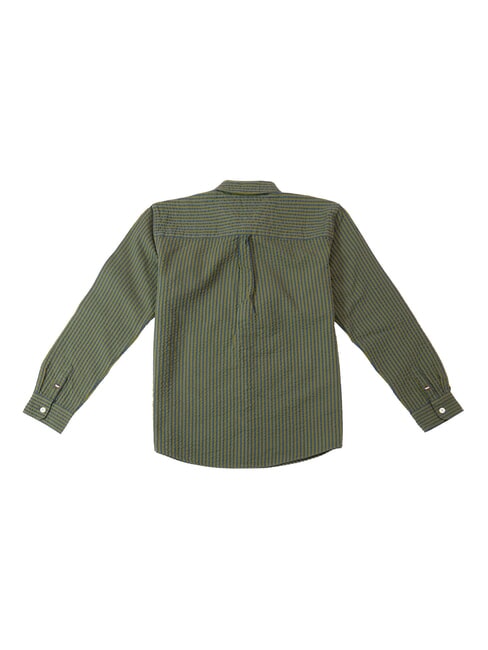 TH KIDS Camicia misto cotone putting green - Camicie Bambino
