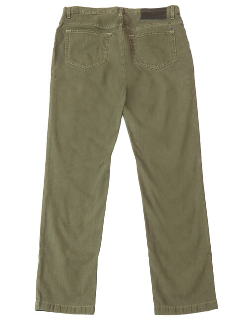 TH DENTON Pantaloni Chino army green - Pantaloni Uomo