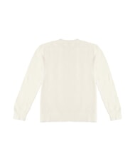 TOMMY HILFIGER TH Maglione girocollo a nido d'ape ivory - Maglie Uomo - 3