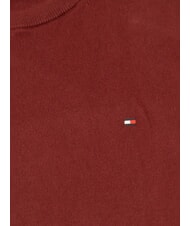 TOMMY HILFIGER PIMA Maglione girocollo in misto cachemire deep rouge - Maglie Uomo - 2