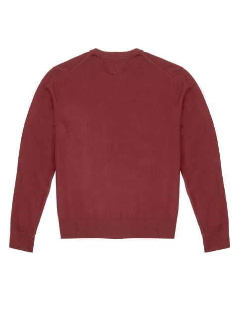 PIMA Maglione girocollo in misto cachemire deep rouge - Maglie Uomo
