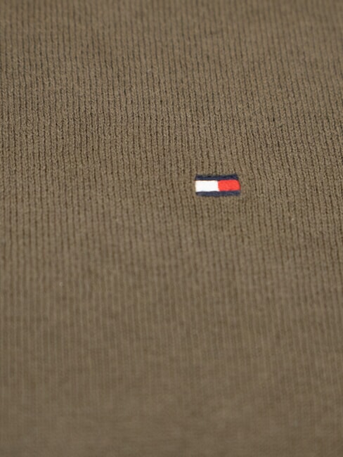 PIMA Maglione girocollo in misto cachemire army green - Maglie Uomo