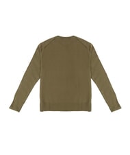 TOMMY HILFIGER PIMA Maglione girocollo in misto cachemire army green - Maglie Uomo - 3