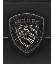 BLAUER PADDED Portafoglio glitterato NERO - Portafogli Donna - 4