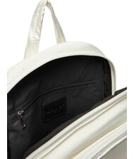 BLAUER PADDED NYLON Zaino con logo in strass white - Borse Donna - 5