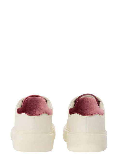 VENUS Sneaker pelle cream/old rose - Scarpe Donna