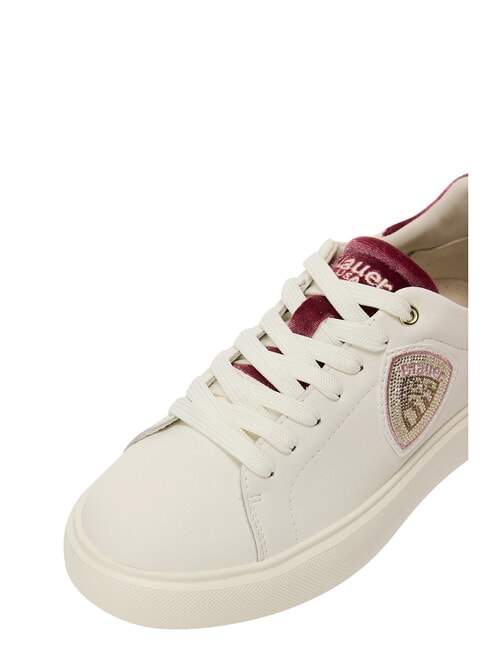 VENUS Sneaker pelle cream/old rose - Scarpe Donna