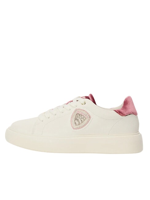 VENUS Sneaker pelle cream/old rose - Scarpe Donna