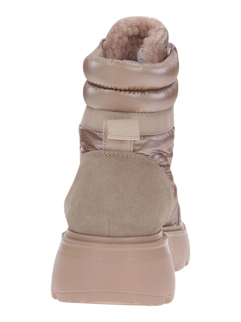 BLANCA Anfibi in pelle beige - Scarpe Donna